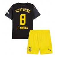 Borussia Dortmund Felix Nmecha #8 Bortedraktsett Barn 2024-25 Kortermet (+ Korte bukser)